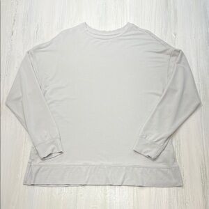 Thread & Supply Recreation Gray/Blue Long Sleeve Top
